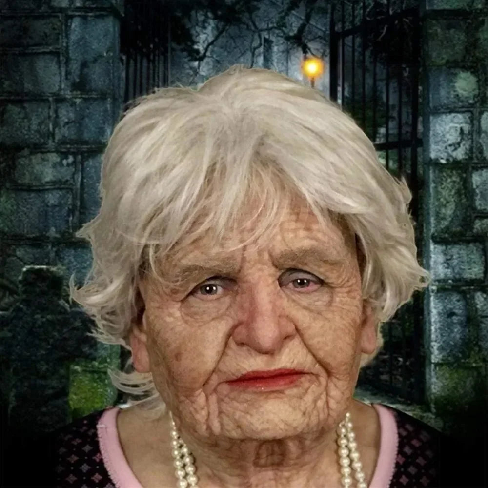 Lifelike Elder Mask for Costumes™