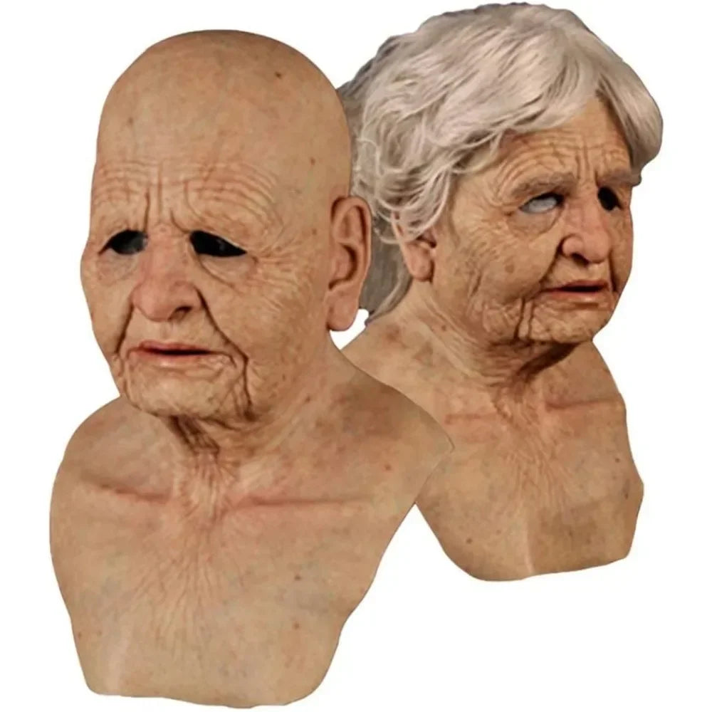 Lifelike Elder Mask for Costumes™